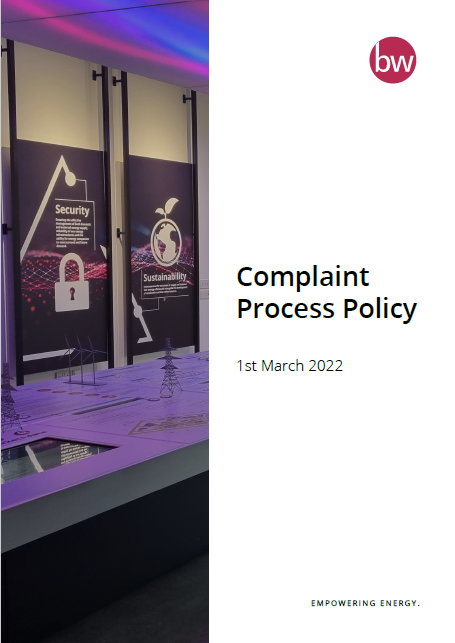 BWS Complaints Policy