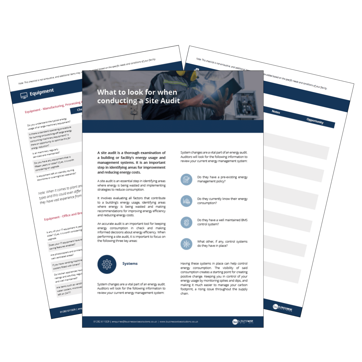 Site Audit Checklist EnergyIntel Web how to conduct a site audit